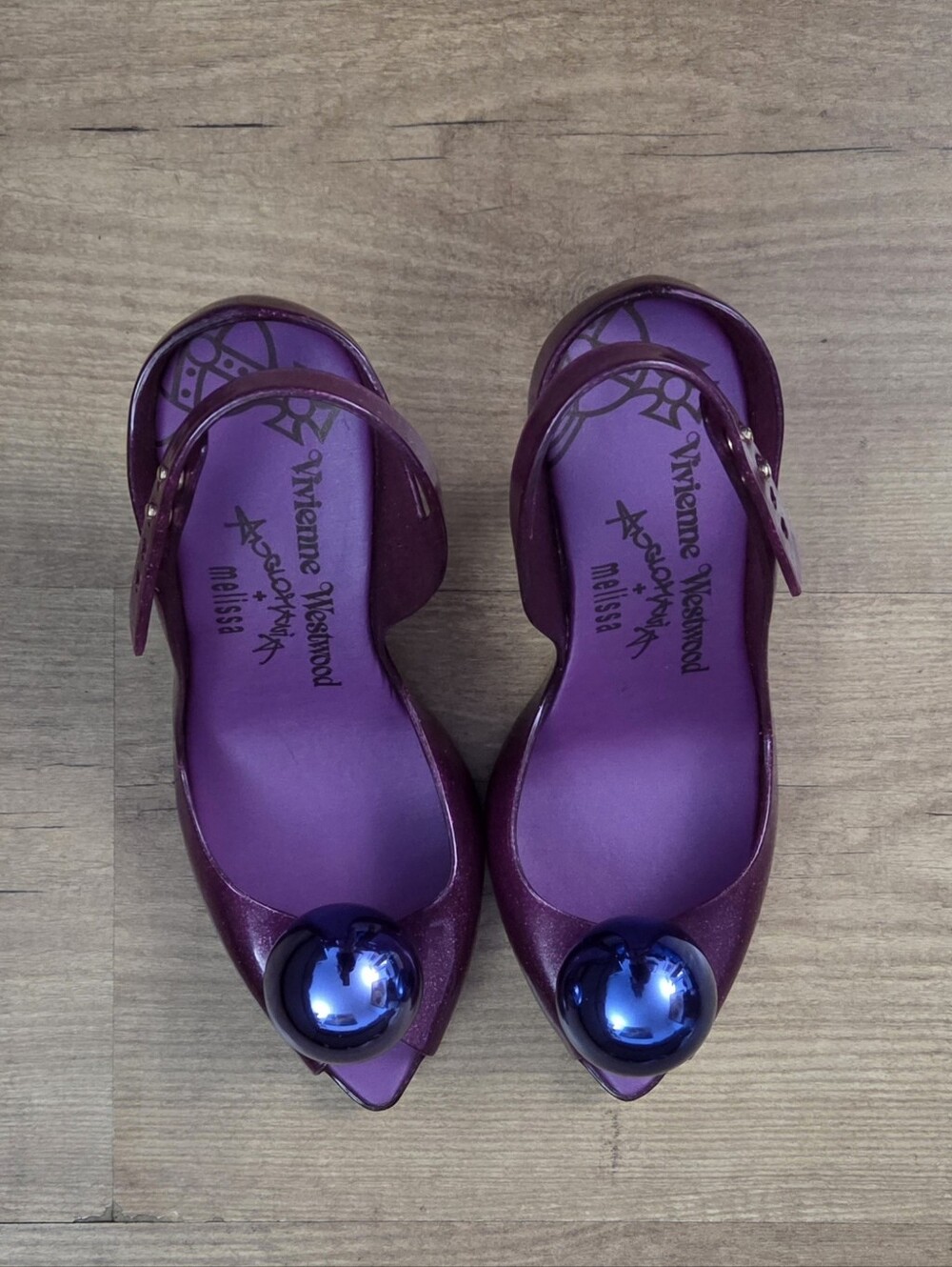 Melissa x Vivienne Westwood Lady Dragon Globe Heels - Picture 10 of 14